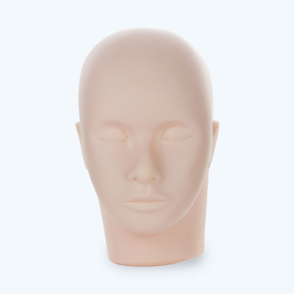 Doll head eyelash extensions