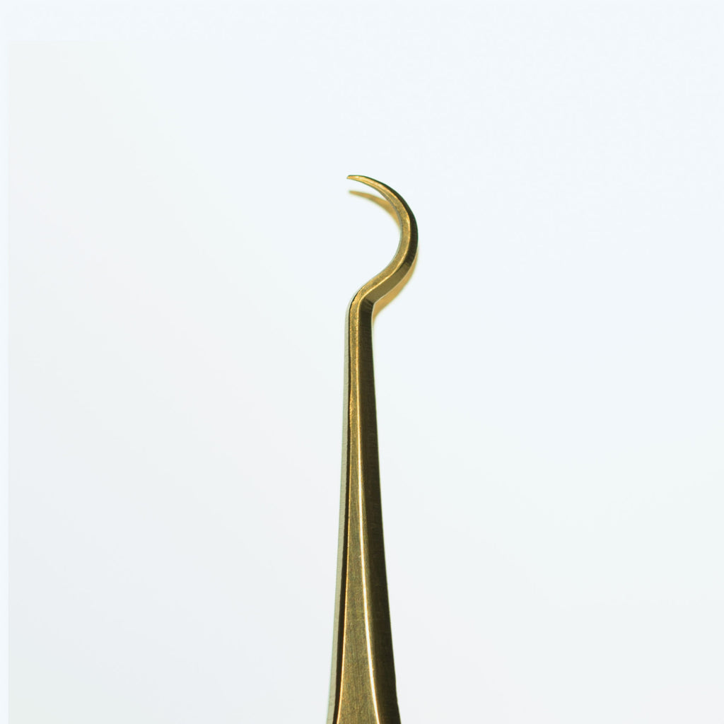Hooked Tweezer (Gold)
